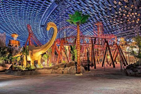"Exciting rides and attractions inside IMG Worlds of Adventure"